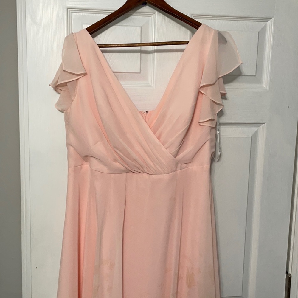 David’s bridal color Petal Dress
